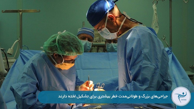 آمبولی بعد از عمل جراحی