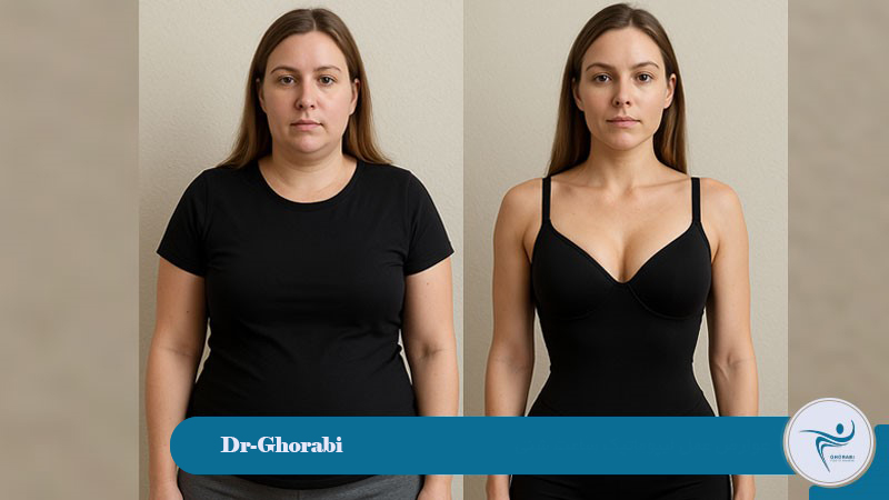 Suitable candidate for hourglass liposuction